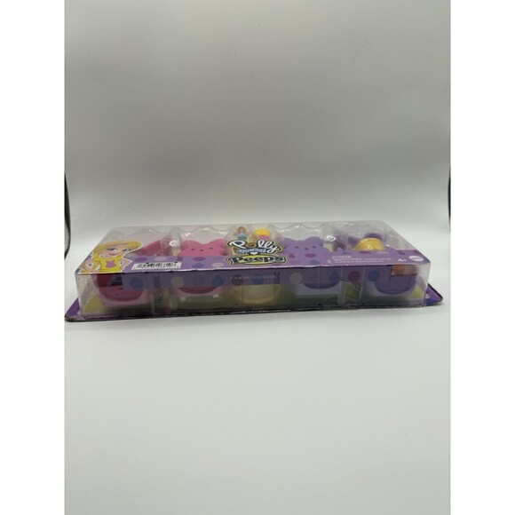 Polly Pocket Peeps Brand 2 Little Bunnies with Doll and Peep. Brand New Unopened - Picture 2 of 3